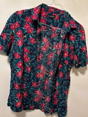 Blue notes Hawaiian shirt